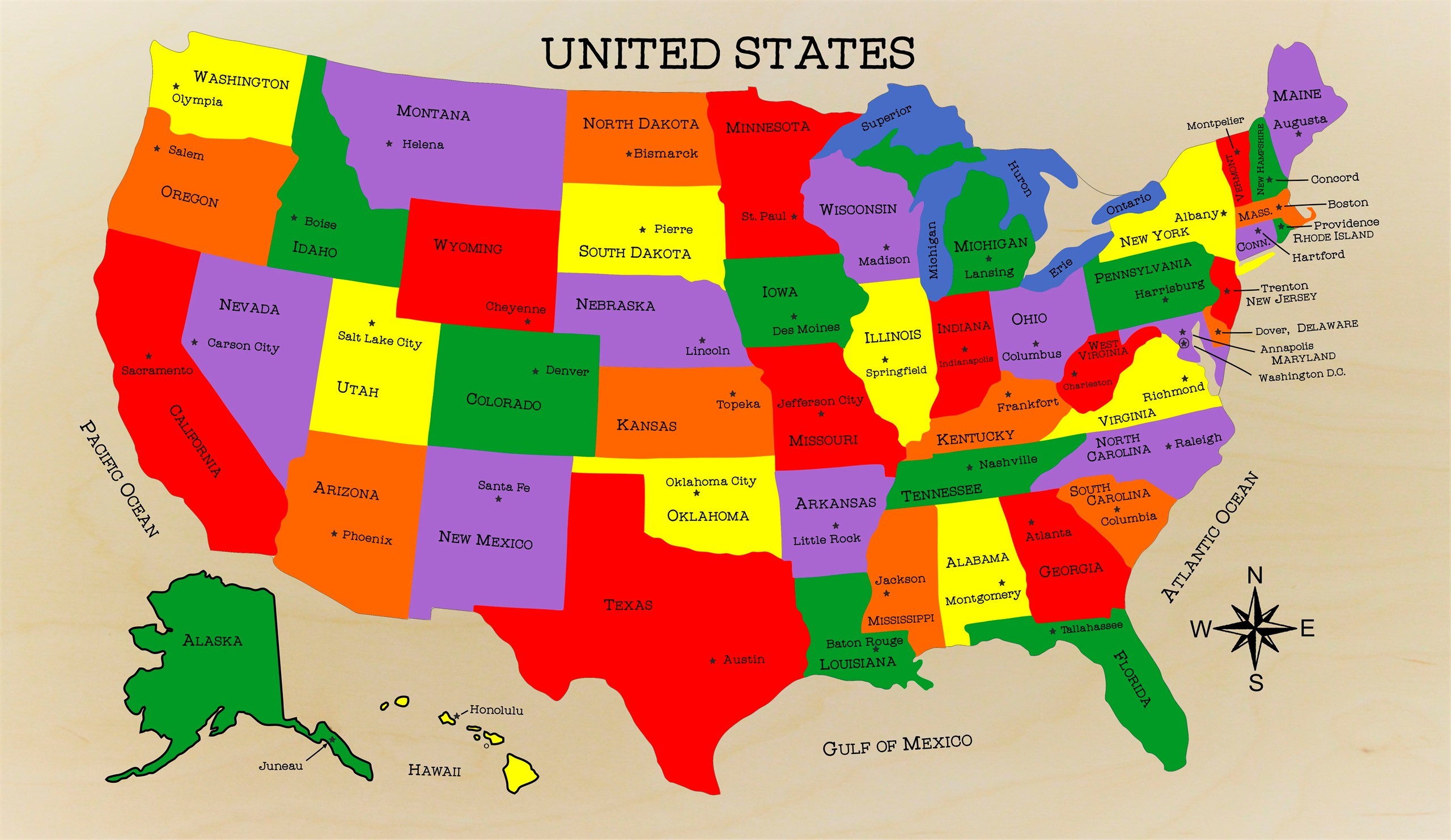 united-states-political-map-with-capitals